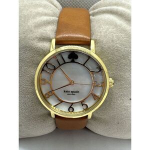 Kate Spade New York 0783 Women's Brown Leather Analog Dial Quartz Watch AEA424